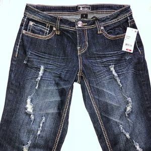Distressed Jeans